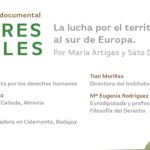 Cartel de presentación del documental MUJERES RURALES