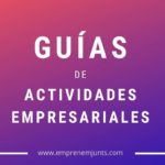 Imagen con el texto "GUÍAS DE ACTIVIDADES EMPRESARIALES"