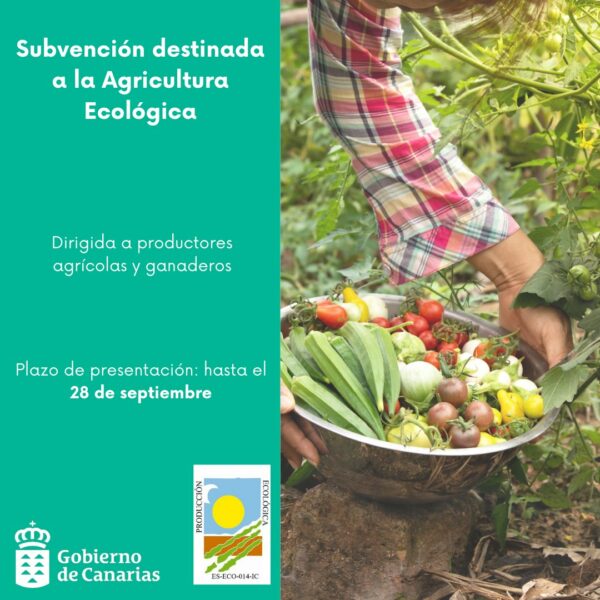 subvenciones para impulsar la agricultura ecológica en Canarias